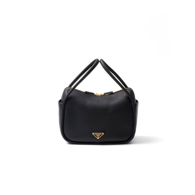 PRADA DARLING LEATHER HANDBAG 1BA451 (25*18*10.5cm)